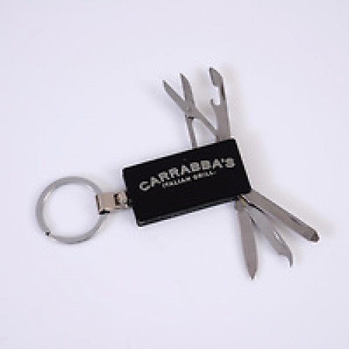 Majestic Jewelers #C183- Carrabbas - Black Key Ring/Pocket Tool