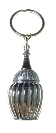 Carrabbas Key Chain Chianti Bottle
