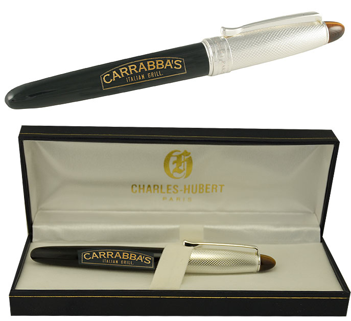 Ink Pen with Tiger's Eye Gemstone Top