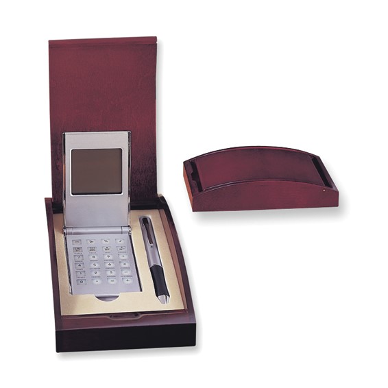 gifts calendar calculator clock pen