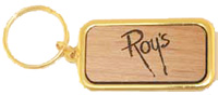 Roy's Wood Keychain