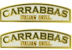 Carrabbas Cufflinks Logo