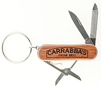 Carrabbas Redwood Key Ring Tool