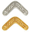 Outback Earrings Boomerang Studs