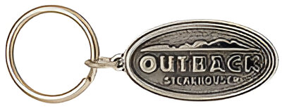 Outback Keychain Horizon Oval 071P