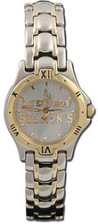 selmons watch ladies stainless gold tone