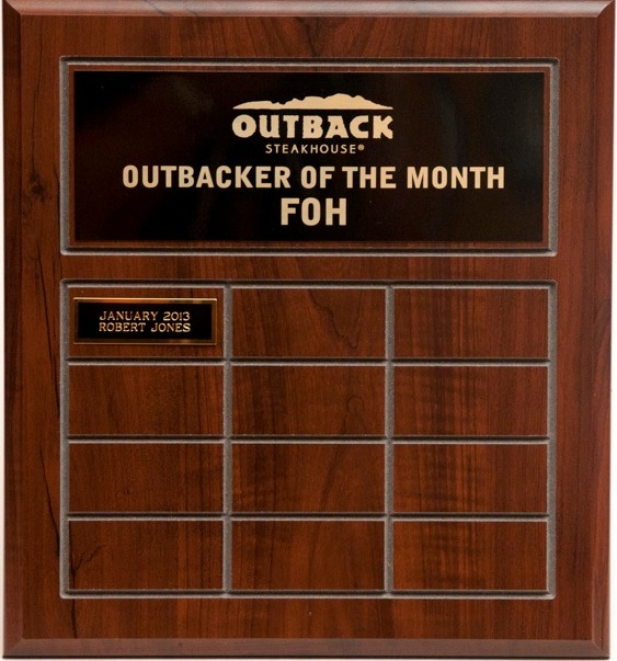 Gifts Plaque Perpetual Employee 141