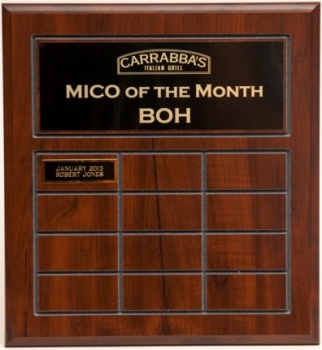 Gifts Plaque Perpetual Employee C188