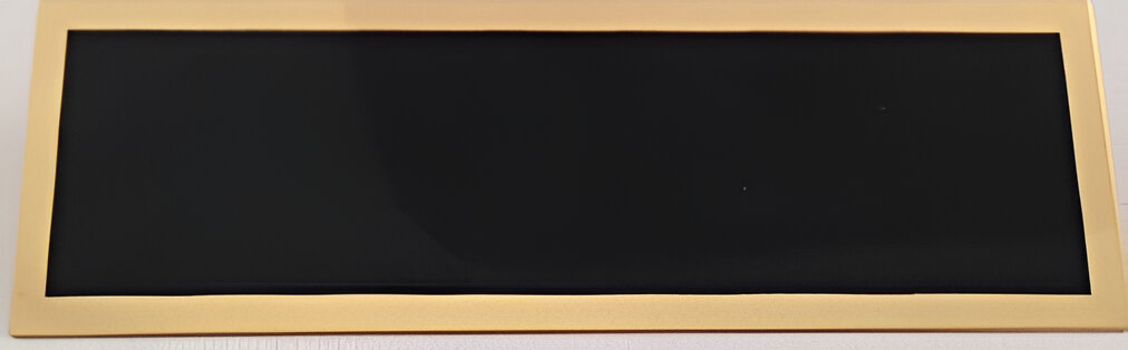 Name Plate Engrave Plaque G162