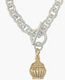 C128B - Carrabbas - Bracelet Chianti Bottle Charm